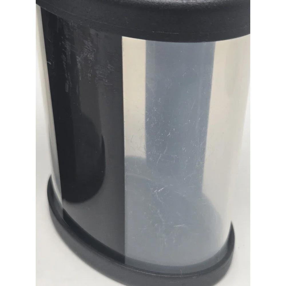 TUPPERWARE FOOD STORAGE BUNDLE SALT PEPPER SPICE CONTAINER BLACK SET OF 5 SHAKER